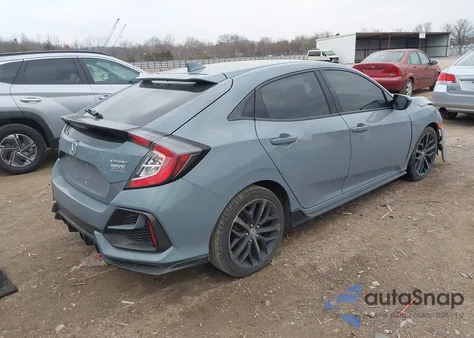 2020 Honda Civic Sport из США, поврежденный, VIN SHHFK7H40LU223695